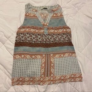 Patterned tank top